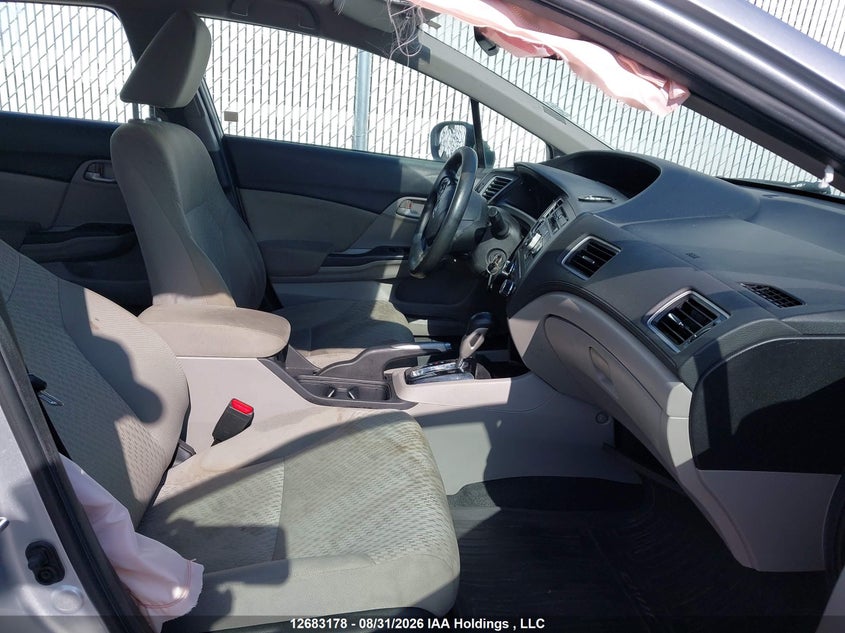 2015 HONDA CIVIC SEDAN 1.8L I-4 VVT, 143HP