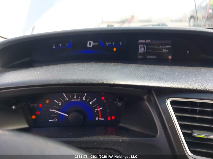 2015 HONDA CIVIC SEDAN 1.8L I-4 VVT, 143HP