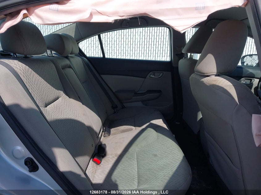 2015 HONDA CIVIC SEDAN 1.8L I-4 VVT, 143HP