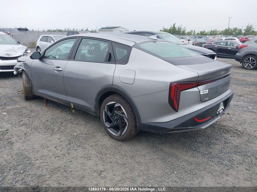 Vin: 3kpfu4de0se149675, lot: 3087442, kia k4 ex/ex+ 20253