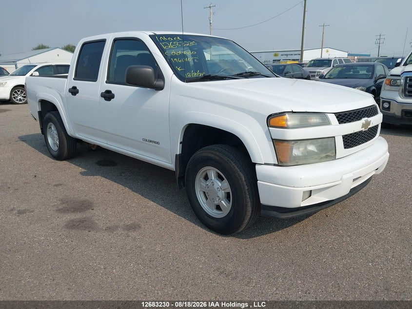 2005 Chevrolet Colorado, Удар спереди, IAAI, VIN 1GCDT136758196140