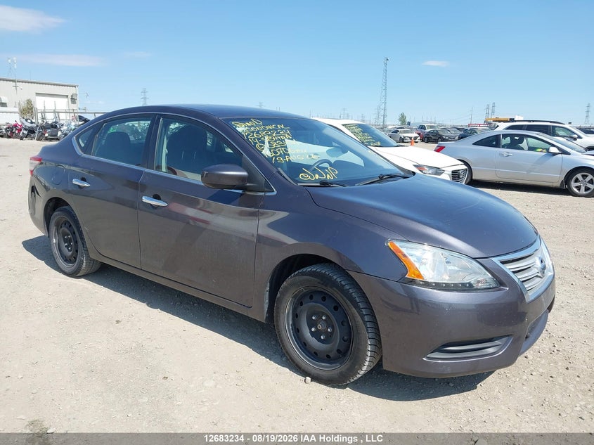 2014 Nissan Sentra 1.8 S/1.8 Sl/1.8 Sr/1.8 Sv/S, Град, IAAI, VIN 3N1AB7AP4EL683451