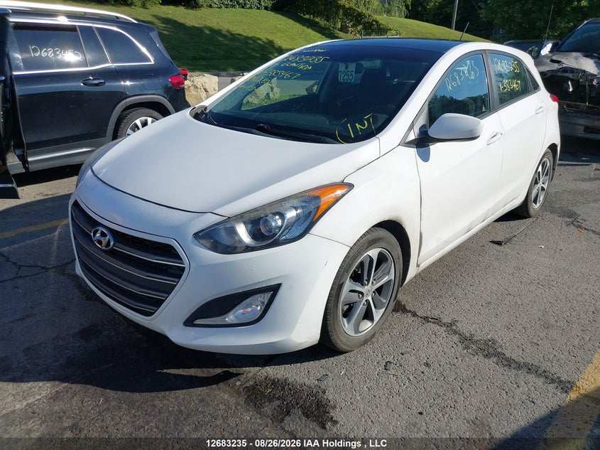 Vin: kmhd35lhxhu383467, lot: 3087502, hyundai elantra gt se 20172