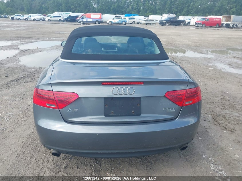 2013 AUDI A5 COUPE 2.0L I-4 DI, DOHC, VVT, TURBO, 211HP
