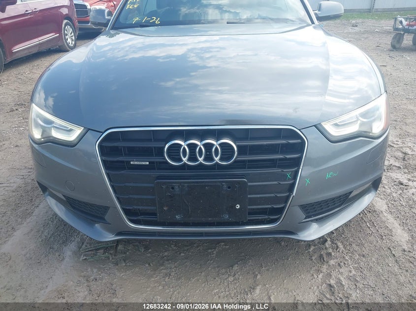 2013 AUDI A5 COUPE 2.0L I-4 DI, DOHC, VVT, TURBO, 211HP