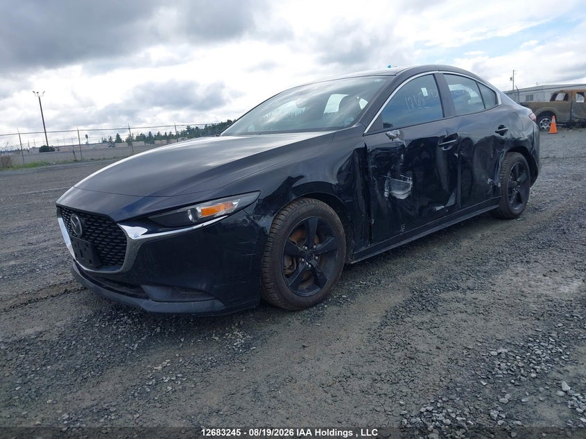 Vin: jm1bpbcm3k1113551, lot: 3087512, mazda mazda3 gs 20192