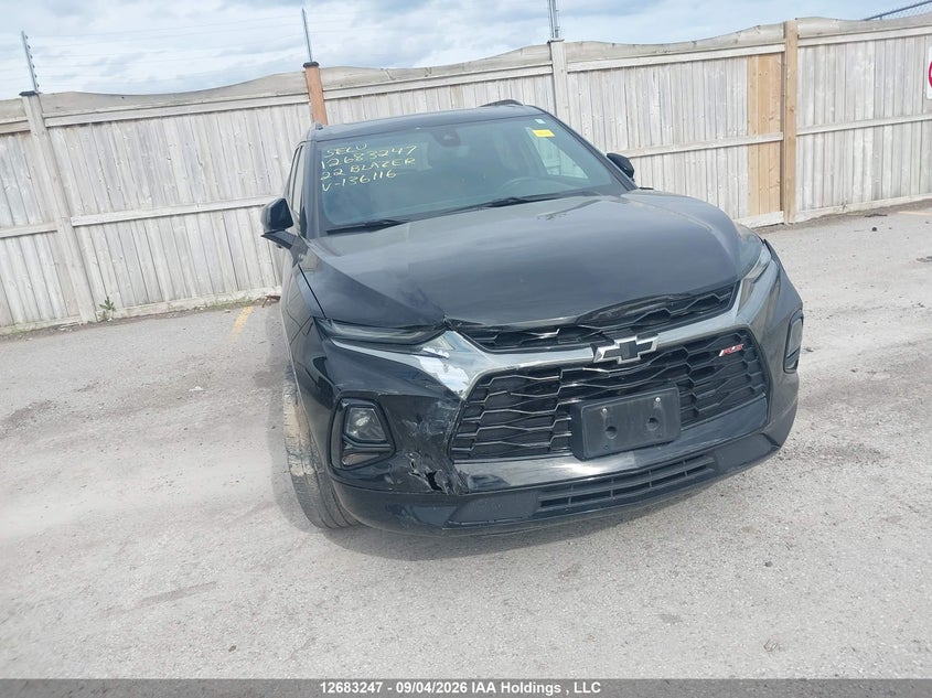 2022 Chevrolet Blazer VIN 3GNKBKRS3NS136116