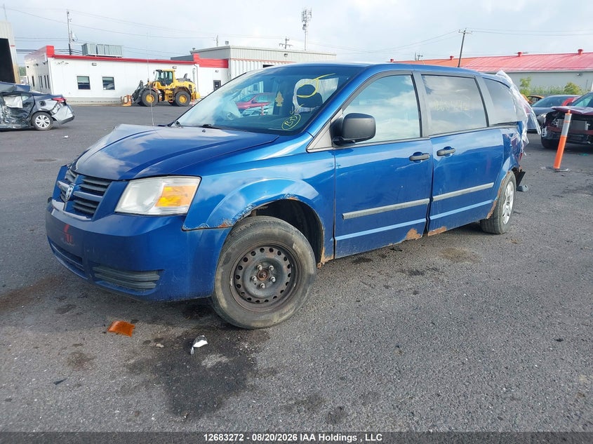 2010 Dodge Caravan, По кругу, IAAI, VIN 2D4RN4DE0AR486230 — фото 2