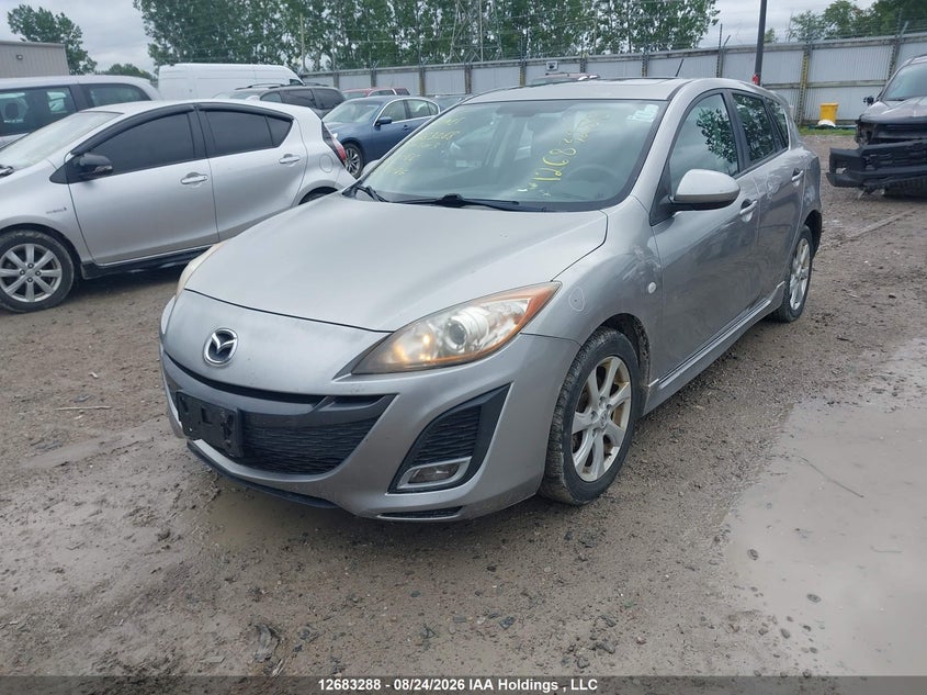 2010 Mazda 3, Rear, IAAI, VIN JM1BL1H57A1271686 — photo 2