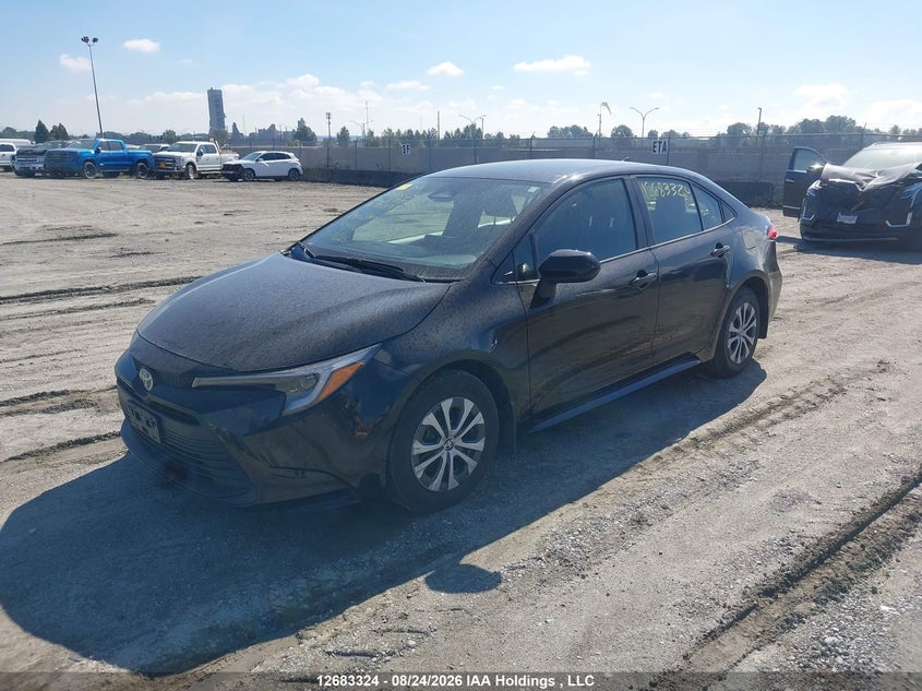 2023 Toyota Corolla, Front, IAAI, VIN JTDBCMFE9P3022193 — photo 2