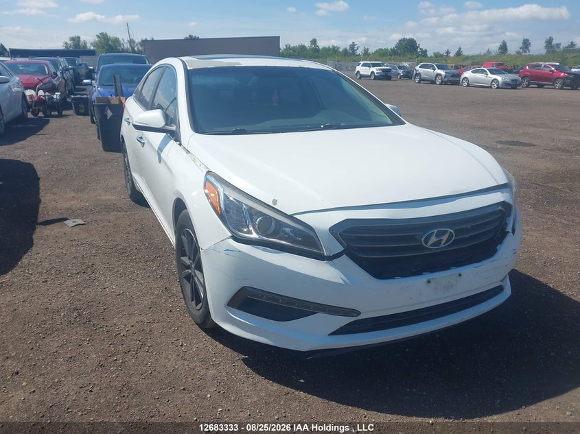 2016 Hyundai Sonata Gls, Удар спереди, IAAI, VIN 5NPE24AF9GH293999