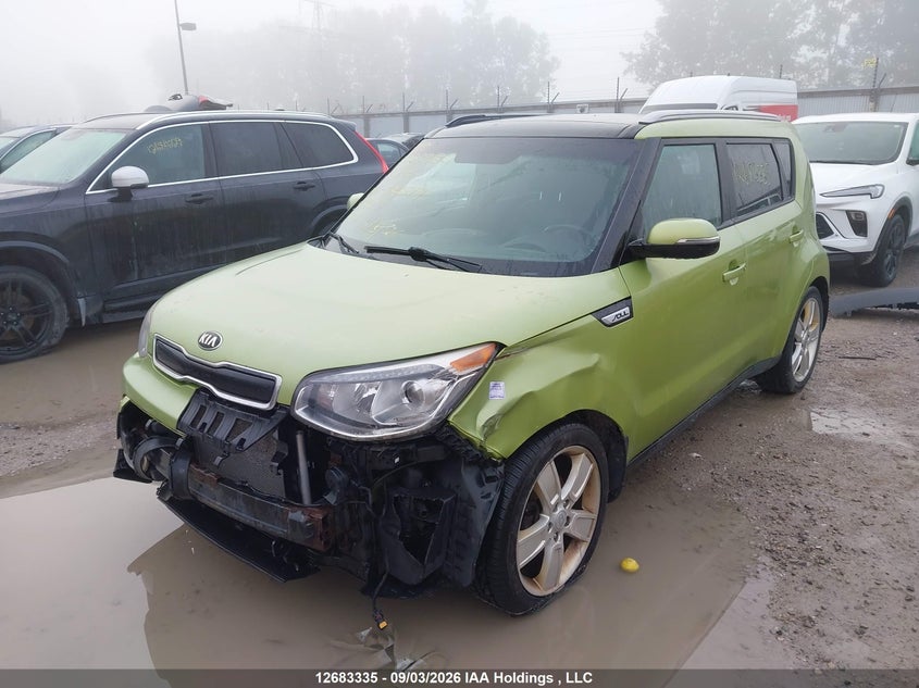 2014 Kia Soul, Удар спереду, IAAI, VIN KNDJX3A51E7736519 — фото 2