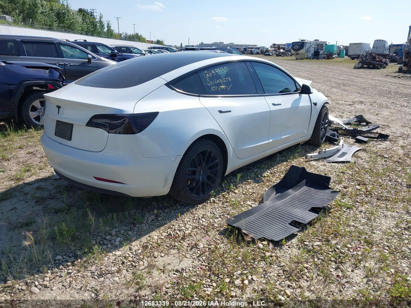 Vin: lrw3e1eb0pc875342, lot: 3087609, tesla model 3 20234