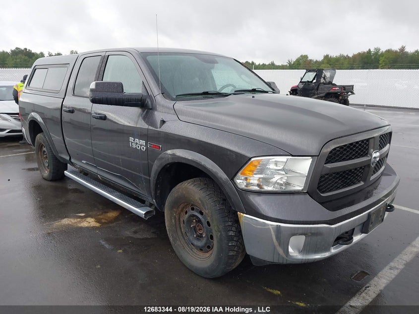 2016 Ram 1500 Slt, Charity, IAAI, VIN 1C6RR7GM0GS325669