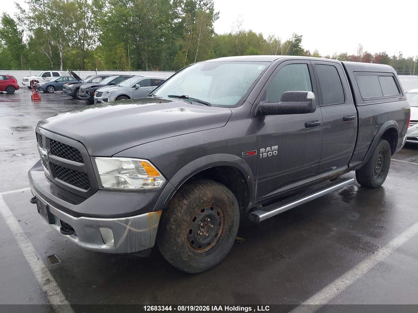 2016 RAM 1500, Благотворительность, IAAI, VIN 1C6RR7GM0GS325669 — фото 2