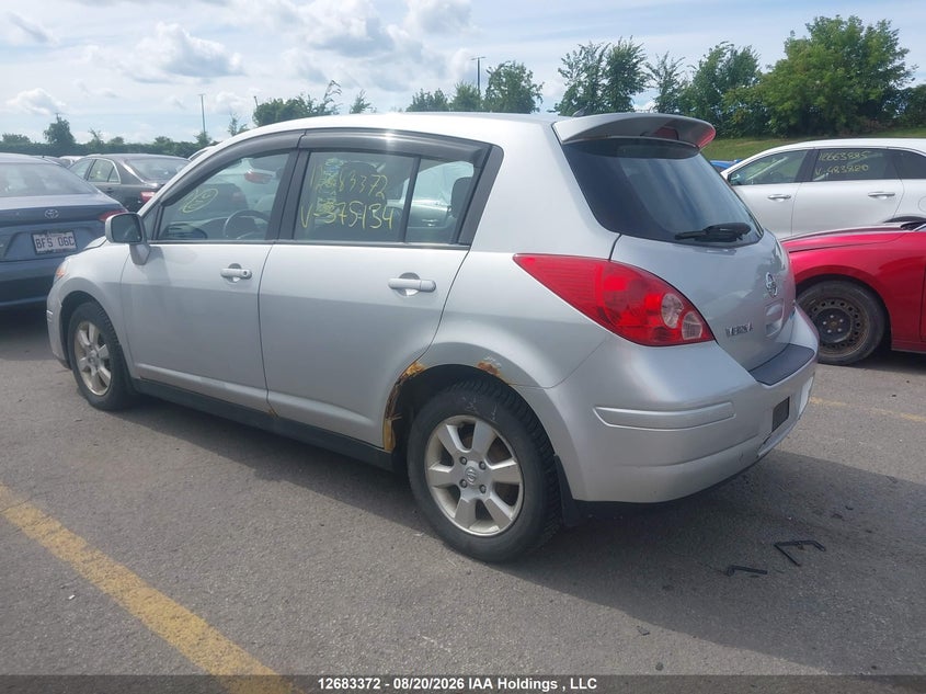 Vin: 3n1bc1cp7cl375134, lot: 3087644, nissan versa 20123