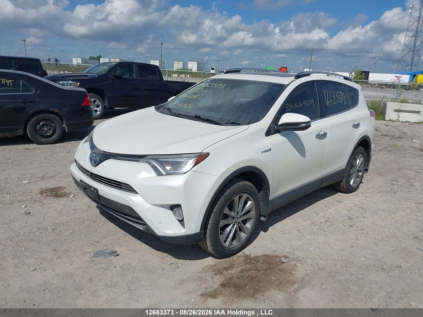 Vin: jtmdjrev4jd164255, lot: 3087645, toyota rav4 hv limited 20182
