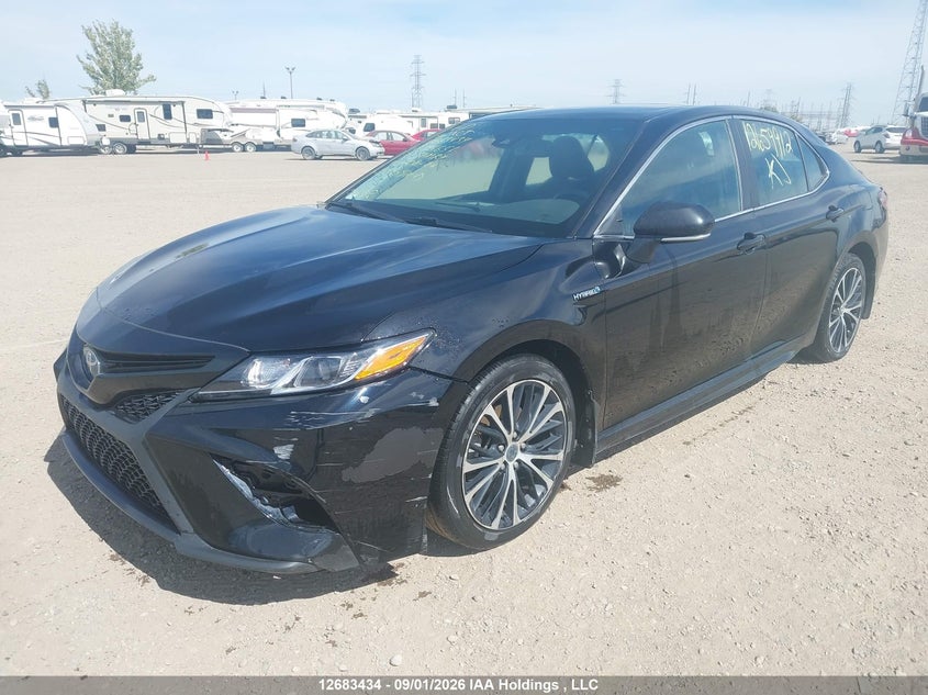 Vin: 4t1b21hk0lu014651, lot: 3087707, toyota camry hybrid se 20202