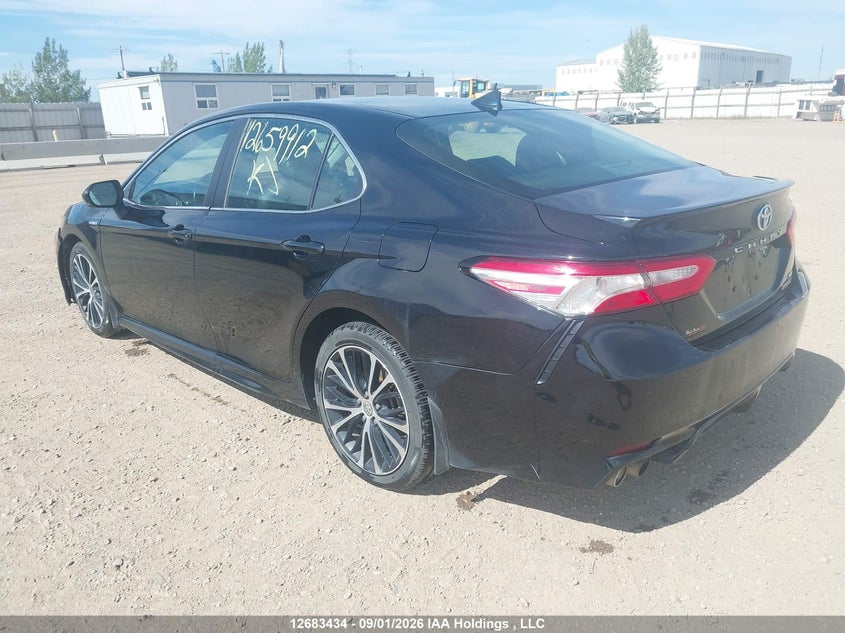 Vin: 4t1b21hk0lu014651, lot: 3087707, toyota camry hybrid se 20203