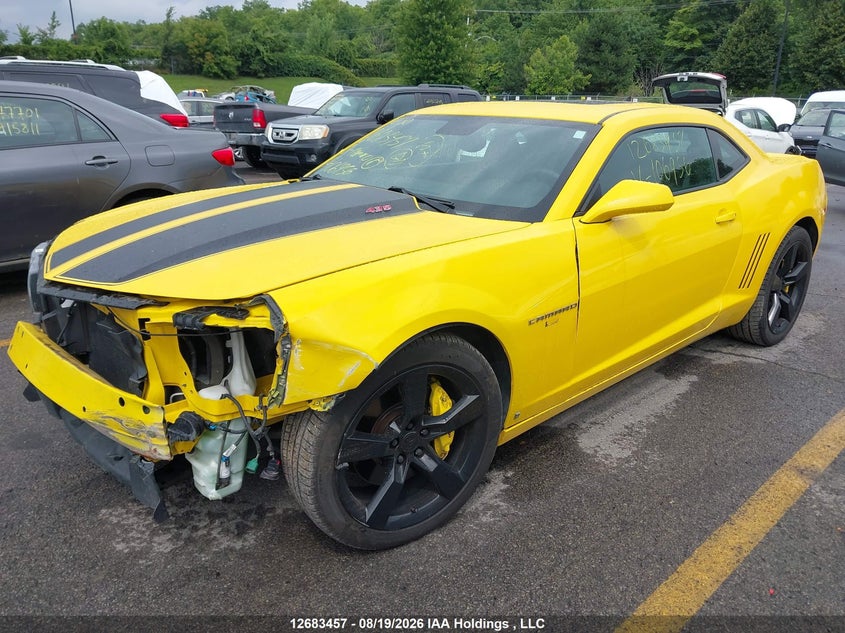 2010 Chevrolet Camaro, Front, IAAI, VIN 2G1FK1EJ5A9106956 — photo 2