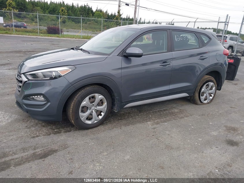 2018 Hyundai Tucson, Удар спереди, IAAI, VIN KM8J2CA44JU715435 — фото 2