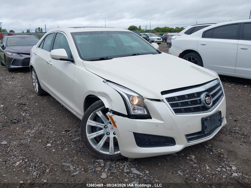 2014 Cadillac Ats Luxury, Front, IAAI, VIN 1G6AH5R32E0159975