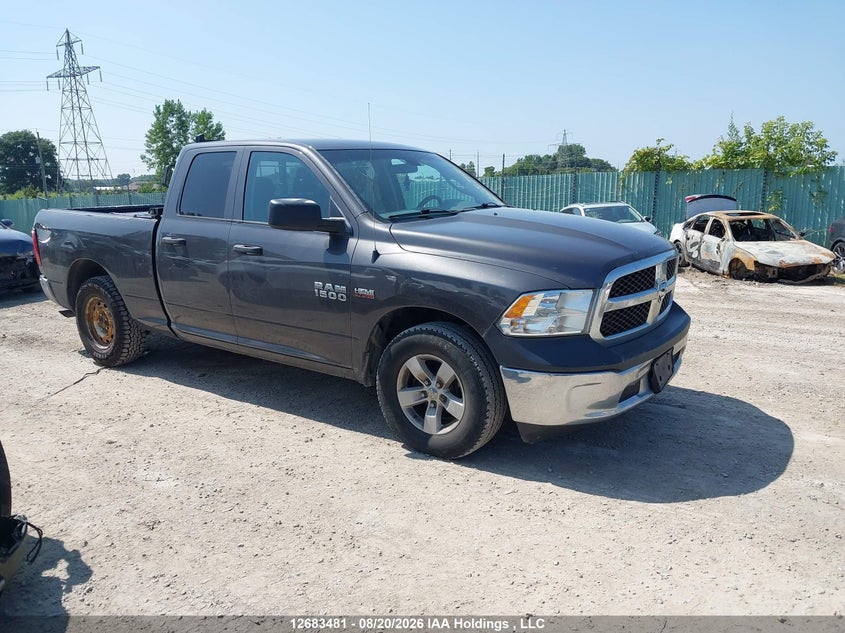 2018 Ram 1500 St, Удар сзади, IAAI, VIN 1C6RR6FTXJS156836
