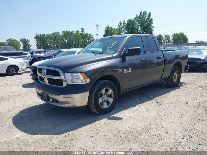 2018 RAM 1500, Rear, IAAI, VIN 1C6RR6FTXJS156836 — photo 2
