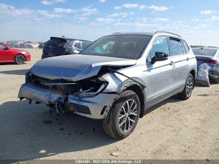 Vin: 3vv2b7ax7lm118881, lot: 3087756, volkswagen tiguan se/sel 20202