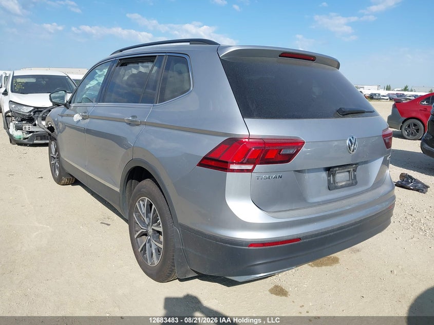 Vin: 3vv2b7ax7lm118881, lot: 3087756, volkswagen tiguan se/sel 20203