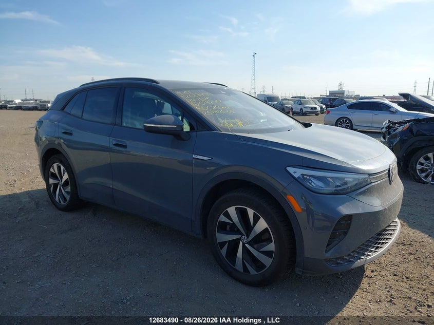 2024 Volkswagen Id.4 Pro, Левый зад, IAAI, VIN 1V2URPE8XRC013847