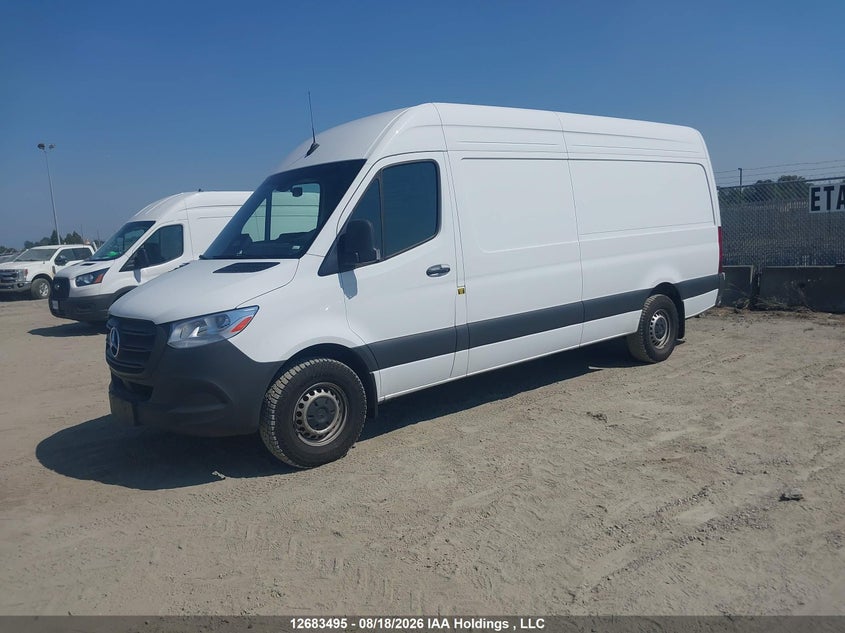 2025 Mercedes-Benz Sprinter 2500, Rear, IAAI, VIN W1Y4KCHY4SP787371 — photo 2