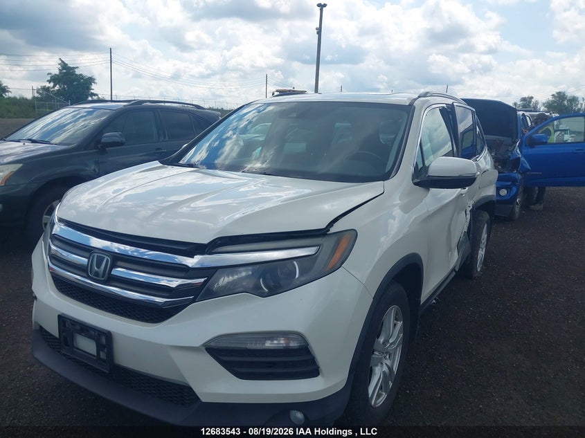 Vin: 5fnyf6h77hb500725, lot: 3087820, honda pilot exln 20172