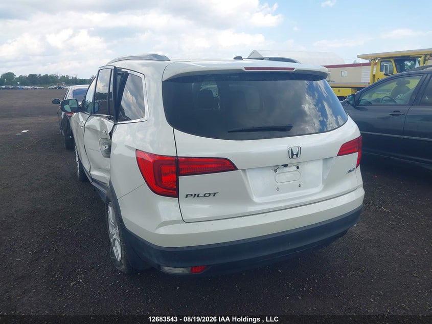 Vin: 5fnyf6h77hb500725, lot: 3087820, honda pilot exln 20173