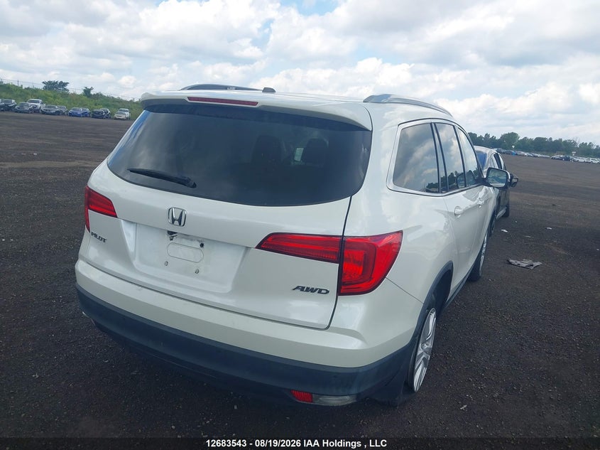 Vin: 5fnyf6h77hb500725, lot: 3087820, honda pilot exln 20174
