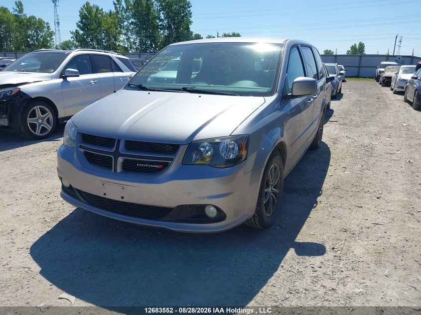 2015 Dodge Caravan, Right Side, IAAI, VIN 2C4RDGEG2FR528714 — photo 2