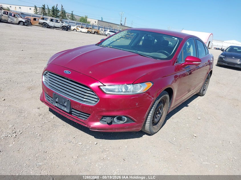 2014 Ford Fusion, Front, IAAI, VIN 3FA6P0HD7ER153419 — photo 2