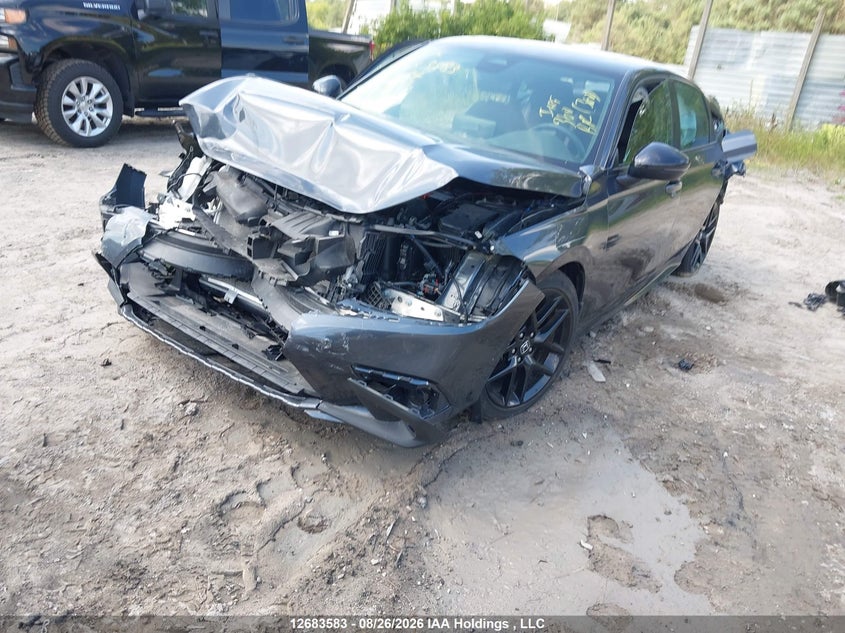 2024 Honda Civic, Front, IAAI, VIN 2HGFE2F57RH110614 — photo 2