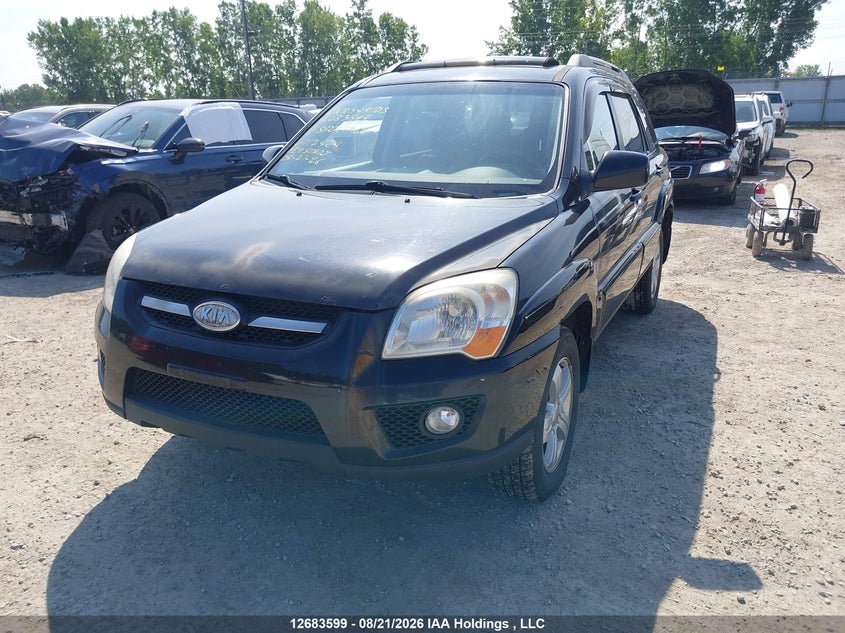 2010 Kia Sportage, Благодійність, IAAI, VIN KNDKGCA36A7712424 — фото 2