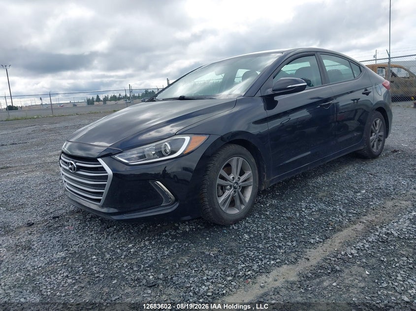 2017 Hyundai Elantra Gl, Удар спереди, IAAI, VIN KMHD84LF4HU153322 — фото 2