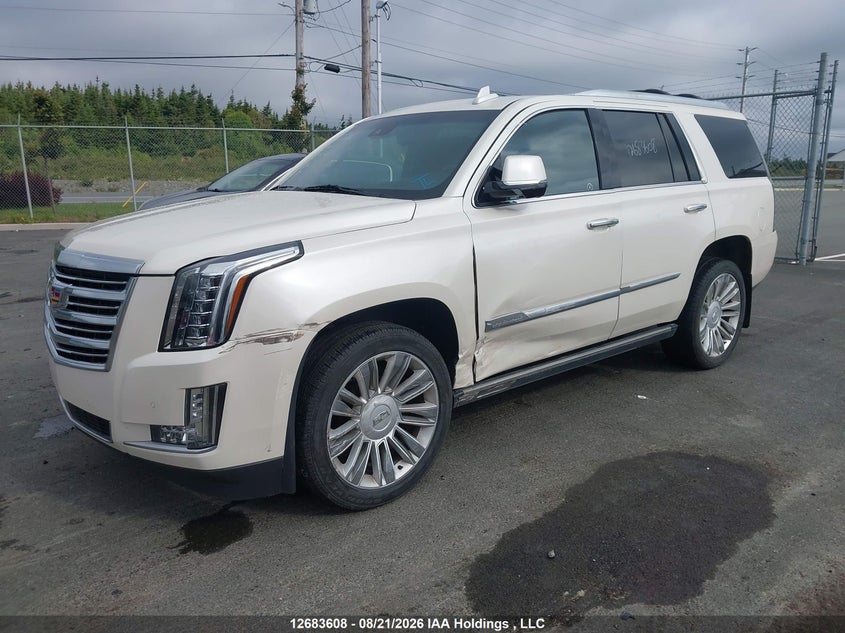 2015 Cadillac Escalade, Front, IAAI, VIN 1GYS4PKJ6FR649005 — photo 2