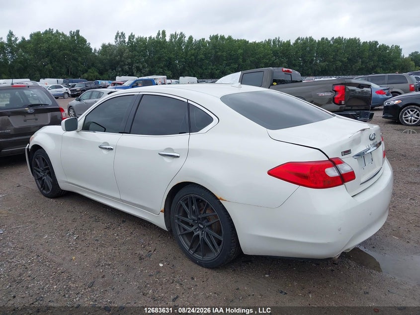 Vin: jn1by1ar2dm600167, lot: 3087909, infiniti m37x sport 20133