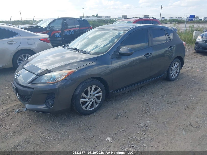 Vin: jm1bl1l74c1685018, lot: 3087955, mazda mazda3 gs-sky 20122