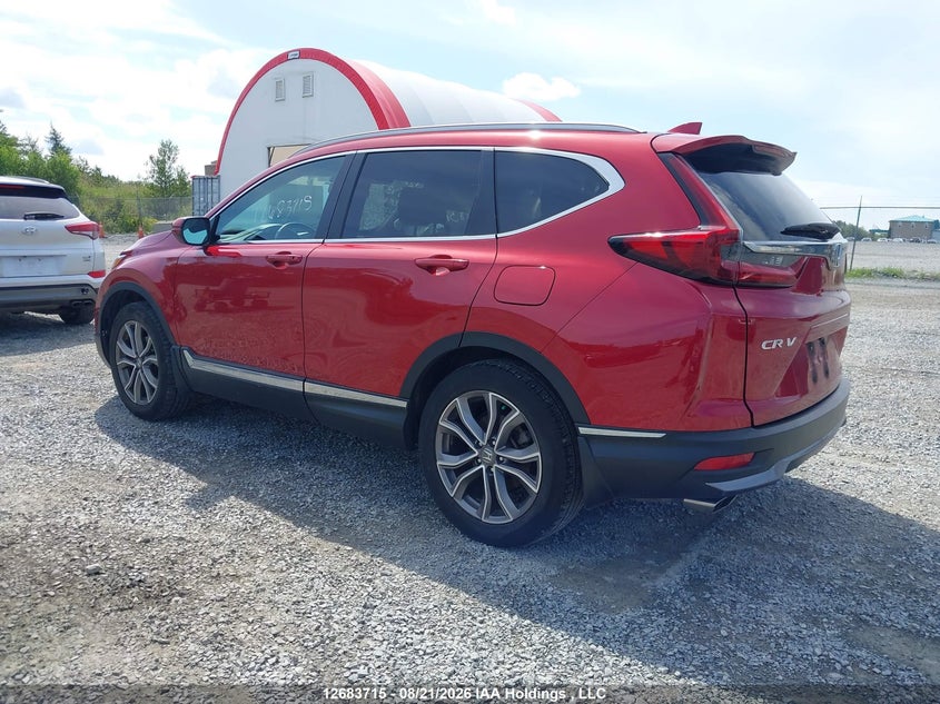 Vin: 2hkrw2h93nh220618, lot: 3088001, honda cr-v touring 20223