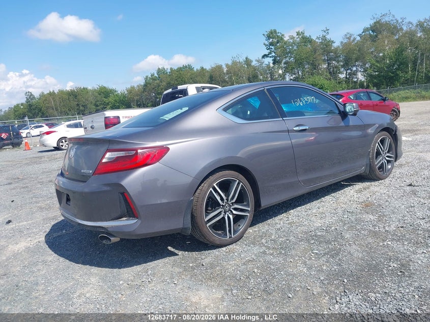 Vin: 1hgct1a07ga800535, lot: 3088006, honda accord touring 20164
