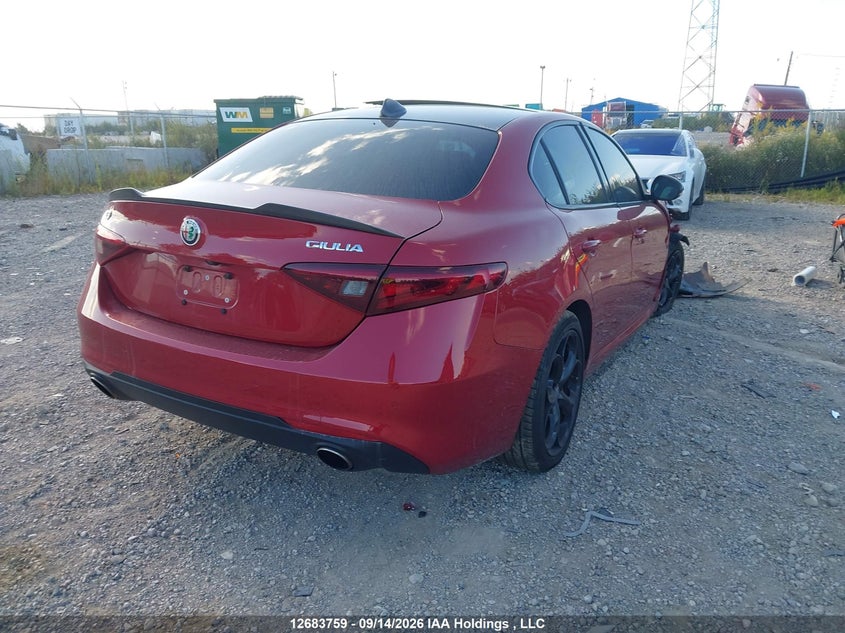 Vin: zarfaeen4j7597564, lot: 3088056, alfa romeo giulia ti q4 20184