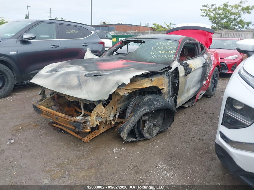 2018 FORD MUSTANG COUPE 2.3L I-4 DI, DOHC, VVT, TURBO, 310HP