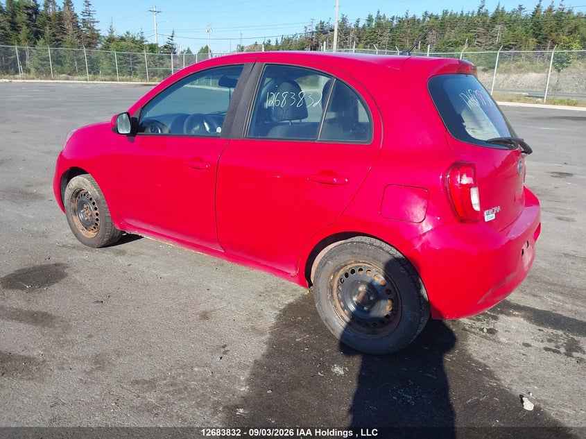 Vin: 3n1ck3cp4gl264856, lot: 3088129, nissan micra 20163