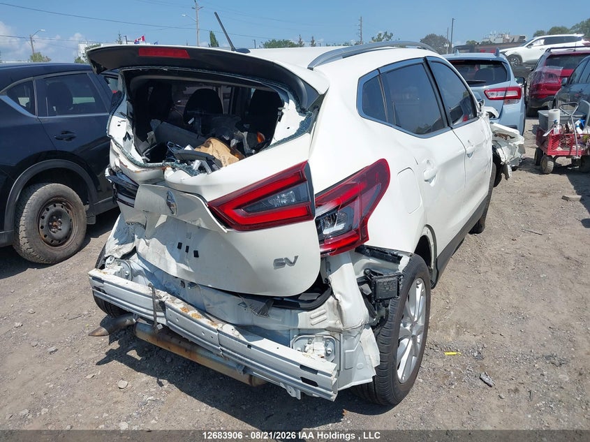 Vin: jn1bj1cv7lw271127, lot: 3088204, nissan rogue sport s 20204