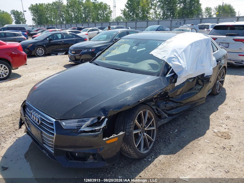 Vin: wauenaf45hn021218, lot: 3088214, audi a4 premium plus 20172